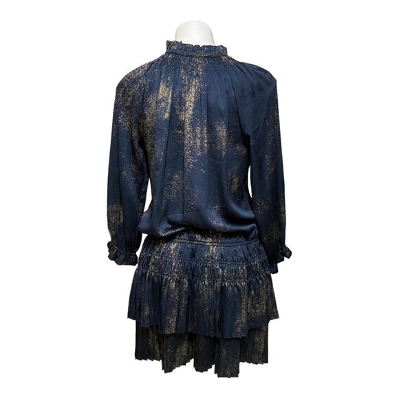 Current Air Anthropologie Size Small Valentina Drop Waist Mini Dress EUC - Picture 4 of 7